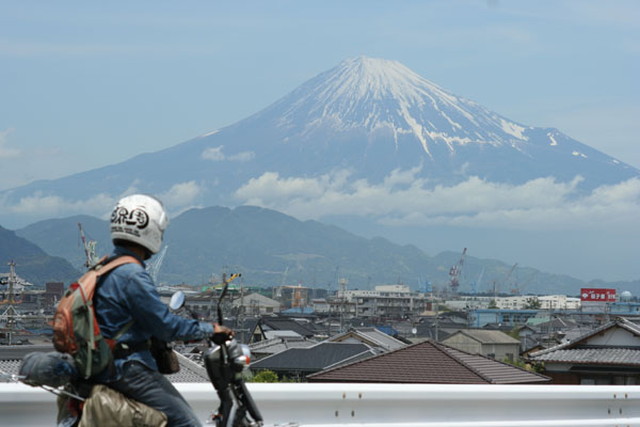 富士山が見えた