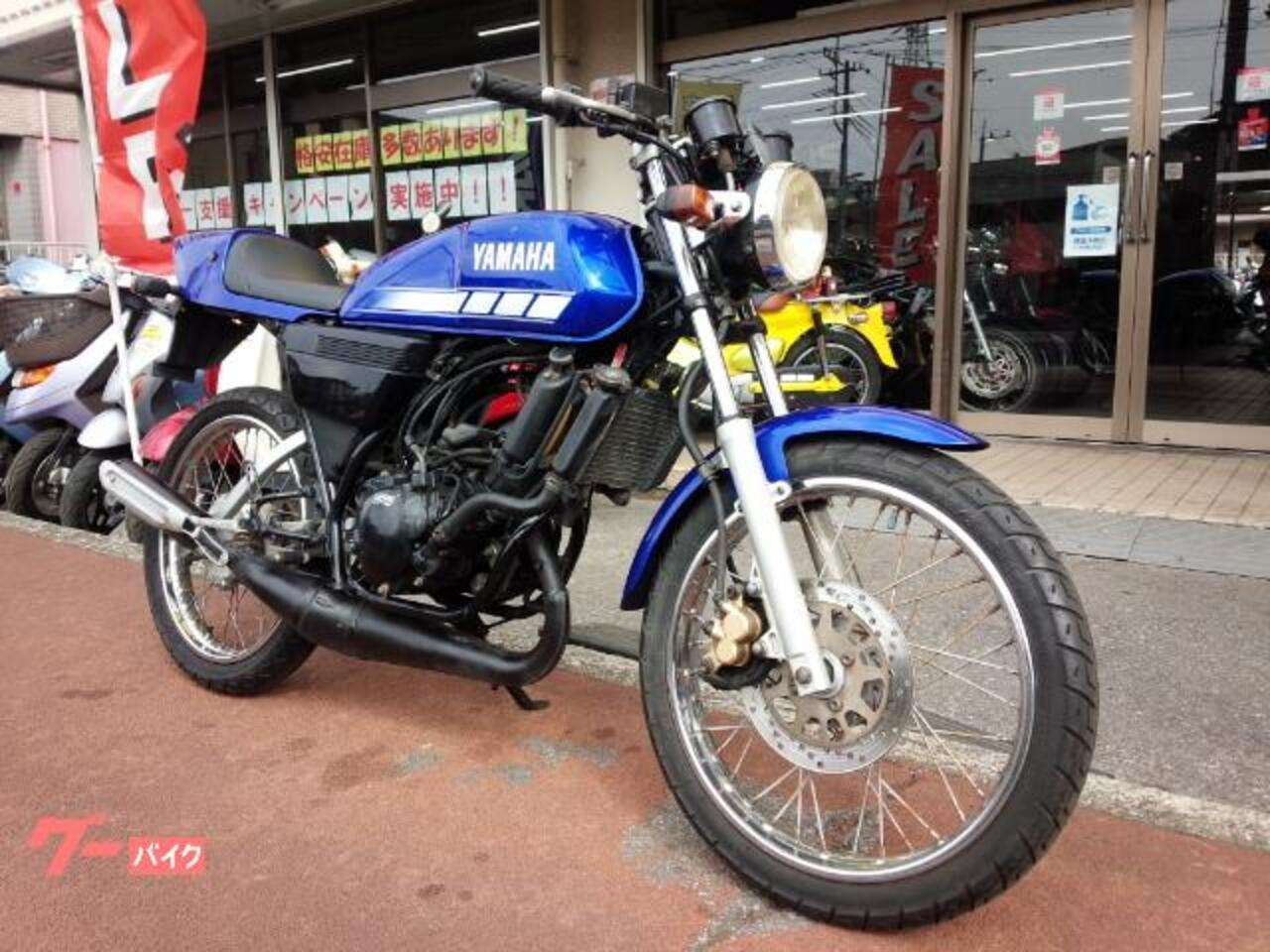 ＲＺ５０ 水冷２サイクル ６速 ブルー ヤマハ (B073185)|中古バイク 