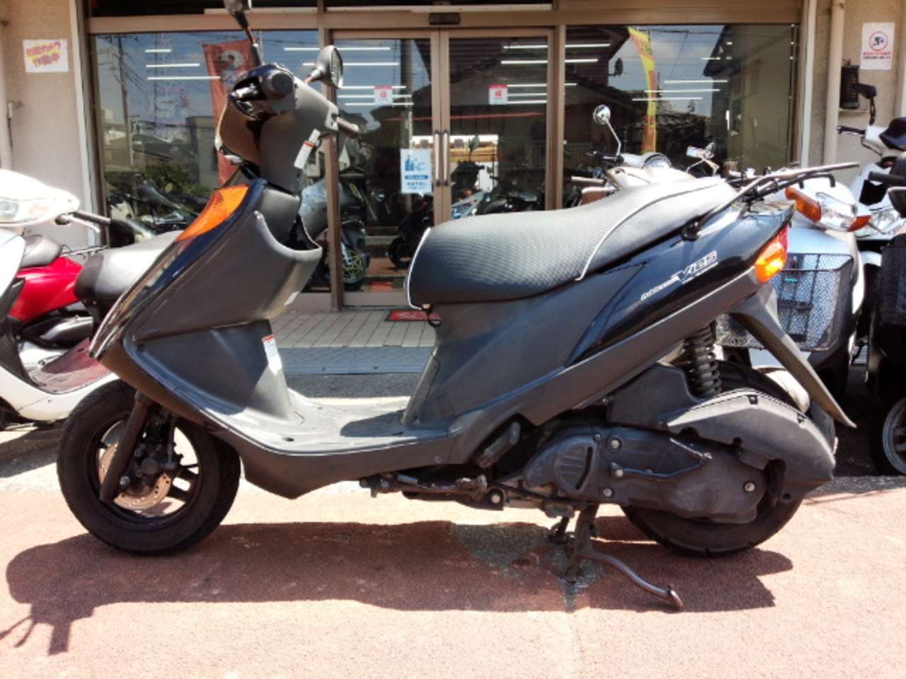 No 3399 アドレスv125 4サイクルエンジン フューエルインジェクション車 ブラック 彡 スズキ B 中古バイク情報はbbb No 3399 アドレスv125 4サイクルエンジン フューエルインジェクション車 ブラック 彡 スズキ B 中古バイク情報はbbb