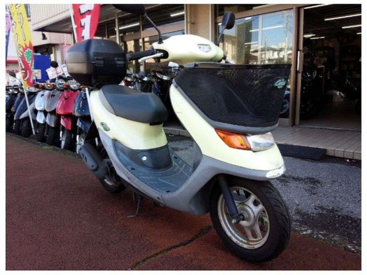 No 1716 ディオチェスタ Dio 2サイクルエンジン フロントバスケット リヤボックス 彡 ホンダ B0096 中古バイク情報はbbb