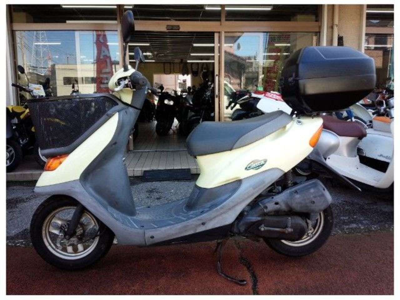 No 1716 ディオチェスタ Dio 2サイクルエンジン フロントバスケット リヤボックス 彡 ホンダ B0096 中古バイク情報はbbb