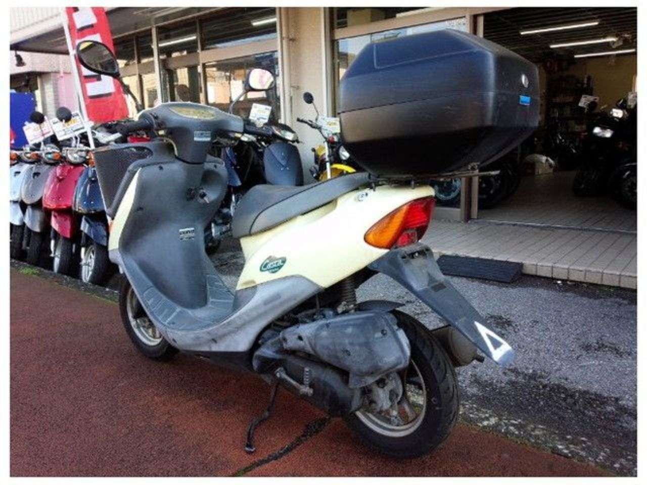 No 1716 ディオチェスタ Dio 2サイクルエンジン フロントバスケット リヤボックス 彡 ホンダ B0096 中古バイク情報はbbb