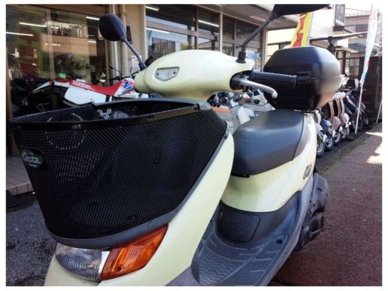 No 1716 ディオチェスタ Dio 2サイクルエンジン フロントバスケット リヤボックス 彡 ホンダ B0096 中古バイク情報はbbb No 1716 ディオチェスタ Dio 2サイクルエンジン フロントバスケット リヤボックス 彡 ホンダ B0096 中古バイク情報はbbb