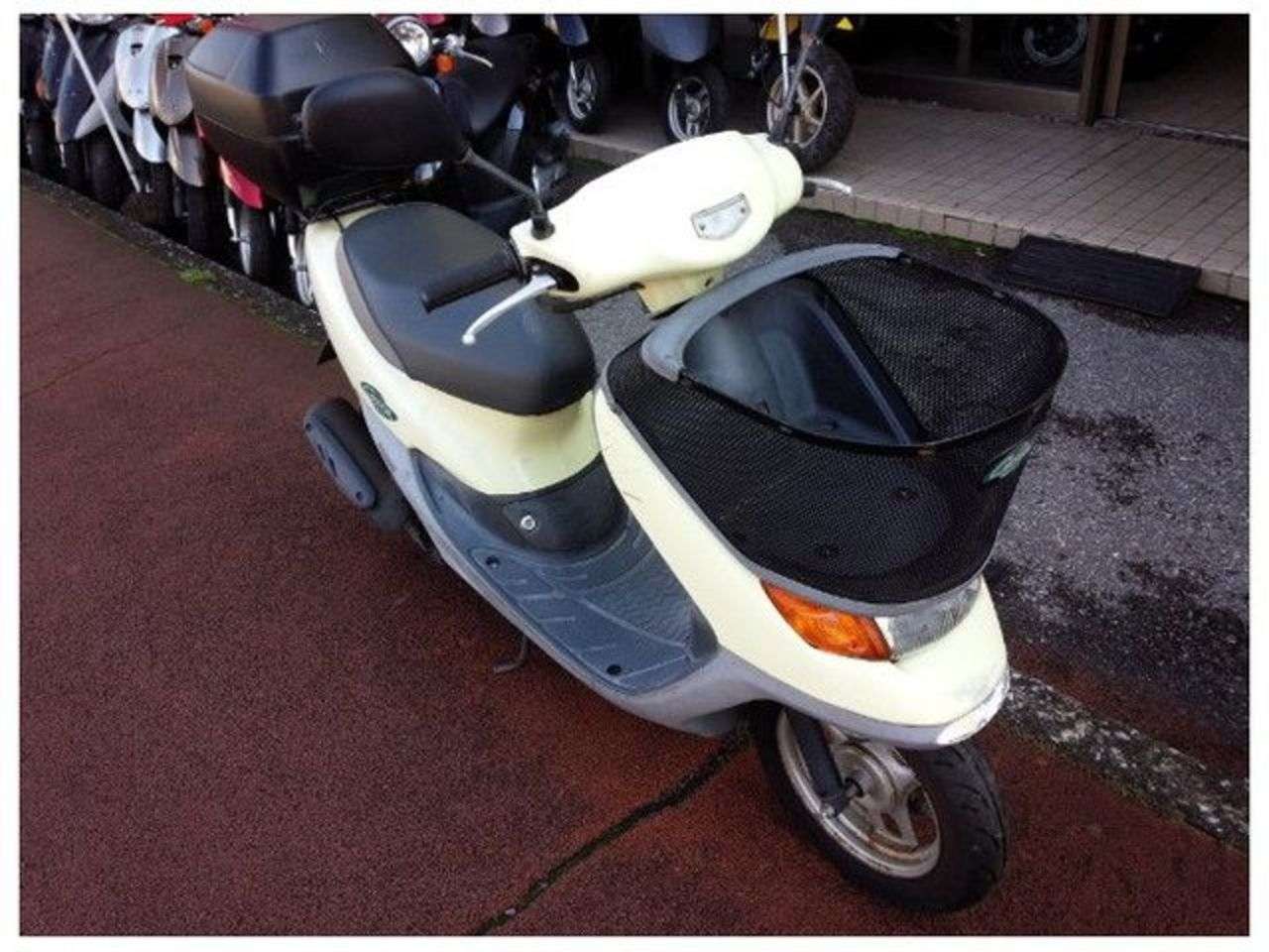 No 1716 ディオチェスタ Dio 2サイクルエンジン フロントバスケット リヤボックス 彡 ホンダ B0096 中古バイク情報はbbb