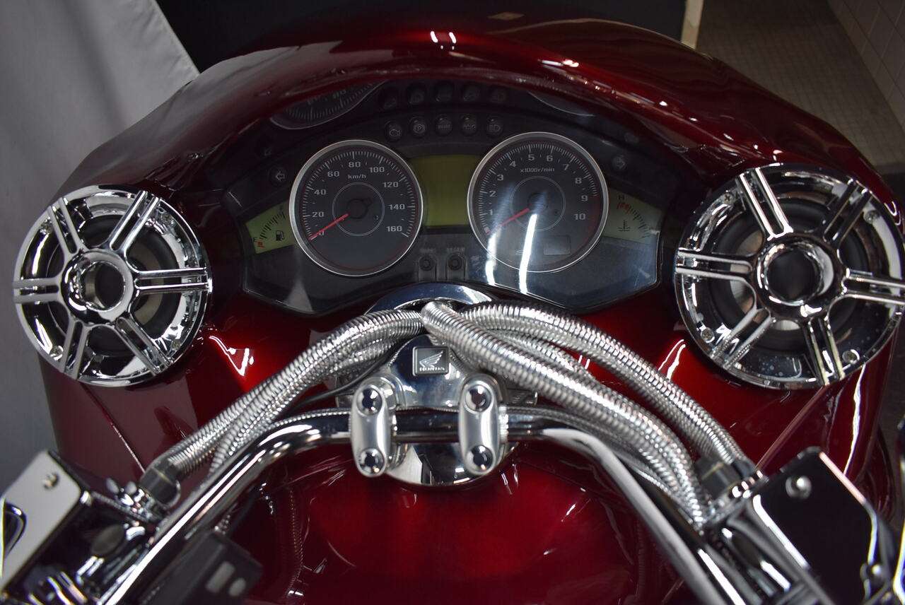 フォルツァmf10 ワインレッドカスタム 2ledスピーカー改マフラー ホンダ B 中古バイク情報はbbb