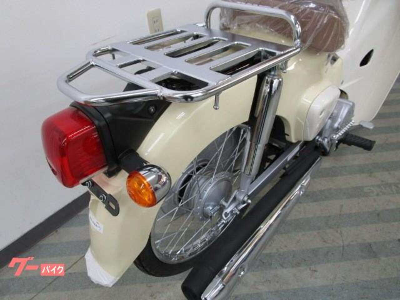 スーパーカブ50 バージンベージュ 大型リアキャリア ホンダ B 中古バイク情報はbbb