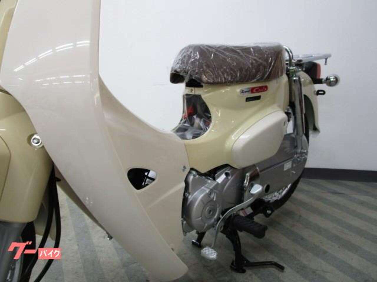 スーパーカブ50 バージンベージュ 大型リアキャリア ホンダ B 中古バイク情報はbbb