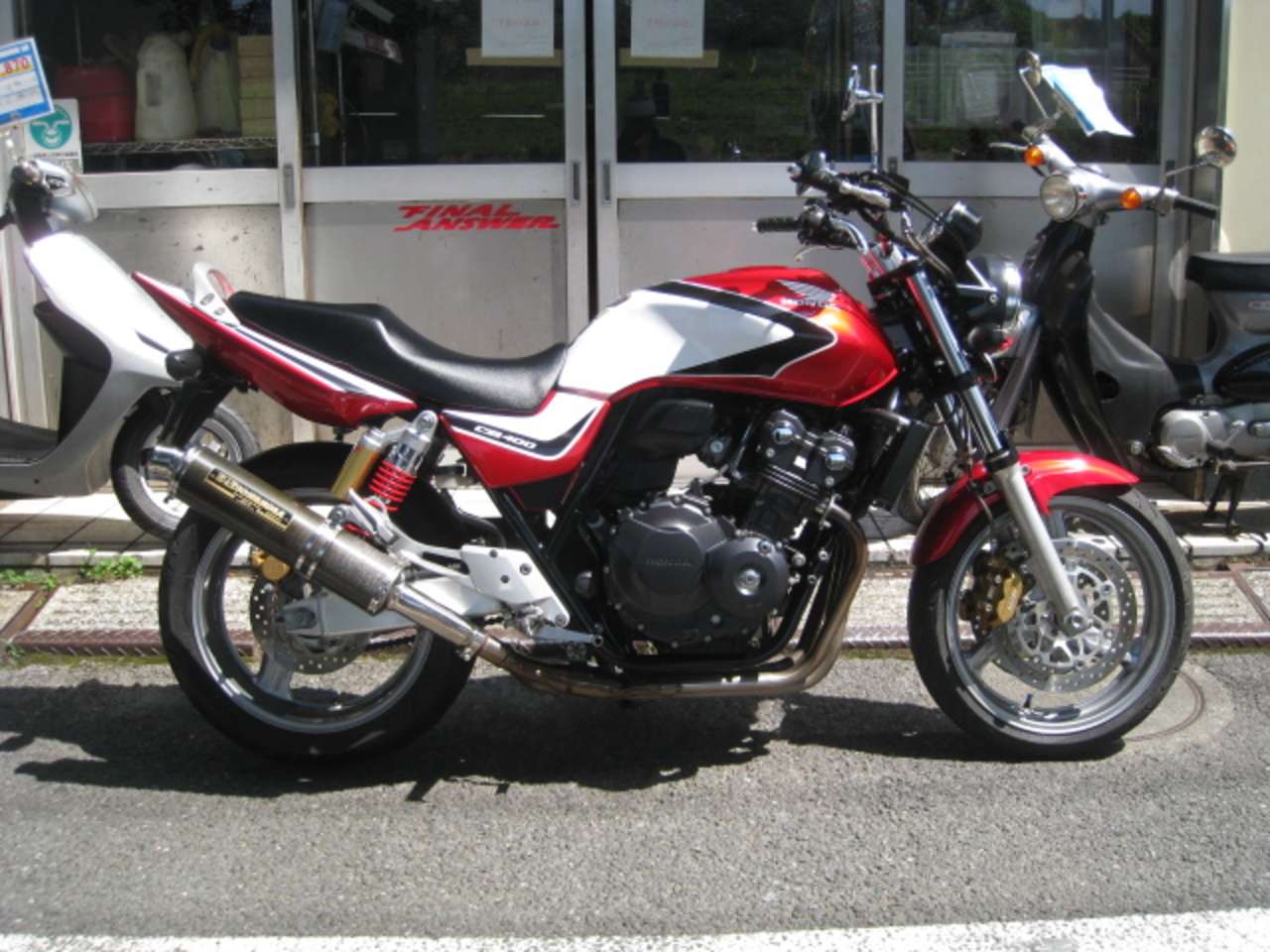 ｃｂ４００ｓｕｐｅｒ ｆｏｕｒ ｖｔｅｃ ｒｅｖｏ マフラー ｎｃ４２ ｃｂカラー ホンダ B 中古バイク情報はbbb