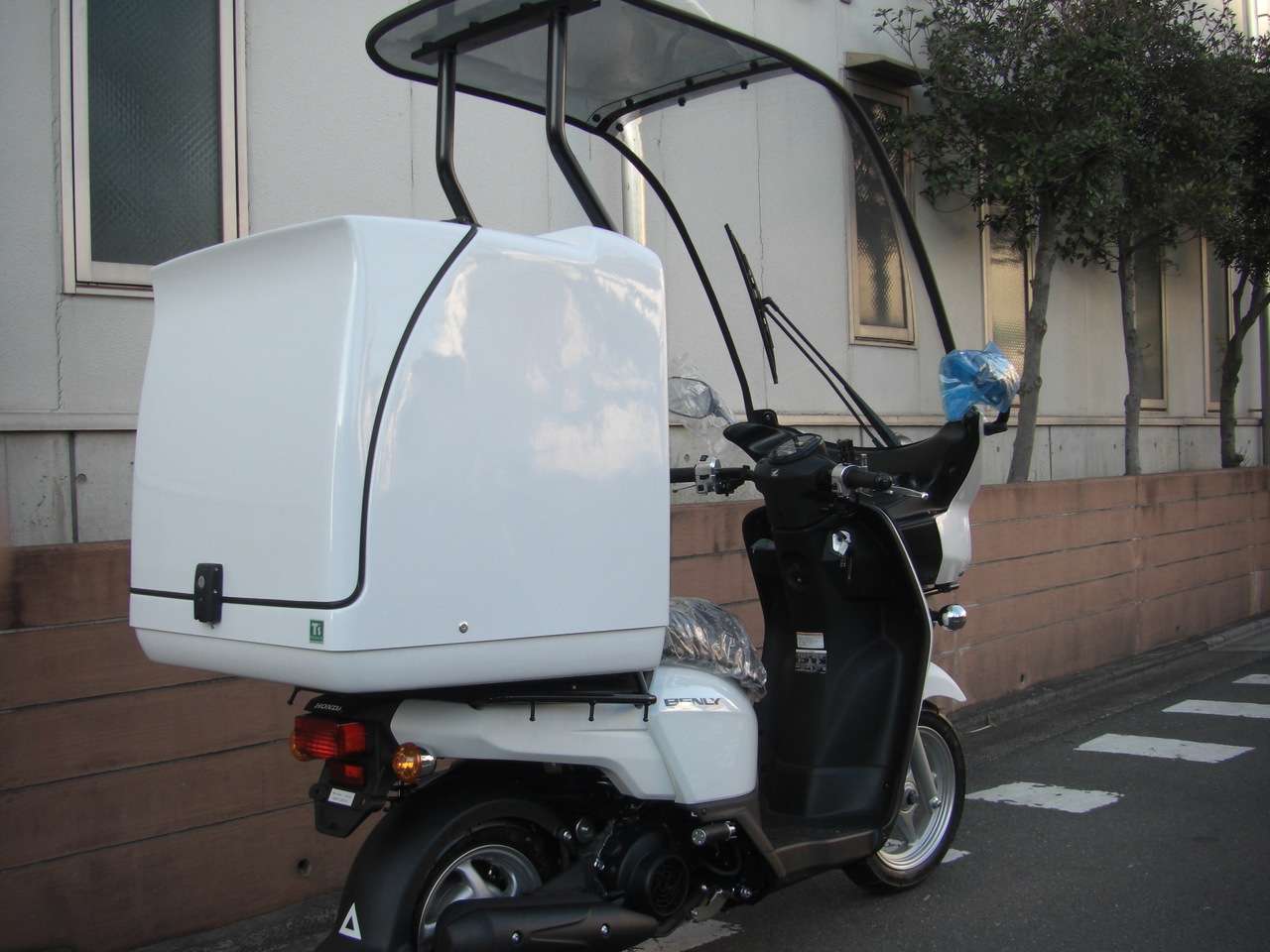 ベンリー110ルーフ リヤ ボックス付き ホンダ B 中古バイク情報はbbb