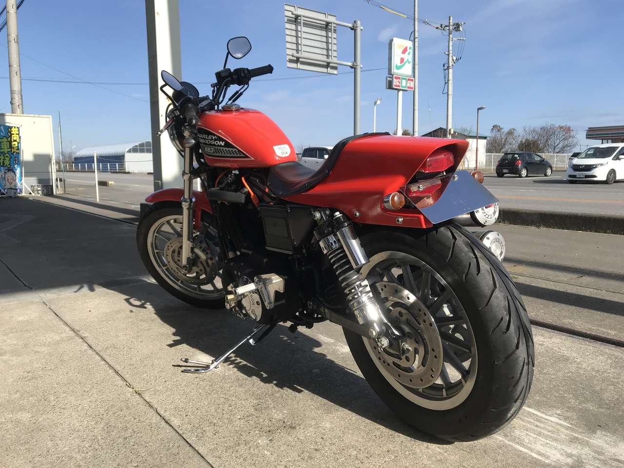 Xl8r ダートトラック仕様カスタム キャブモデル 100周年記念車 ハーレーダビッドソン B0667 中古バイク情報はbbb