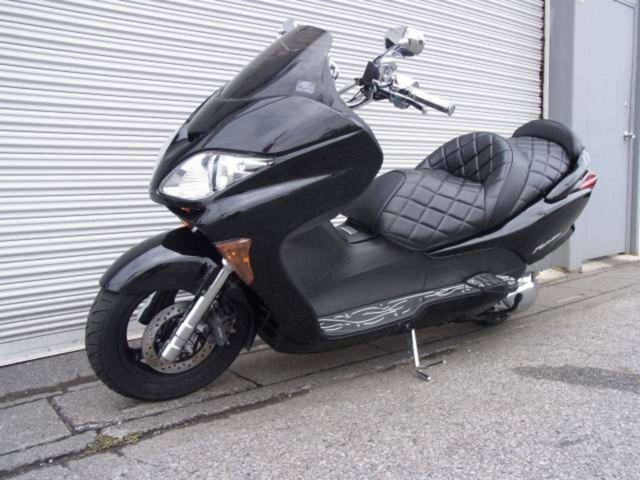 フォルツァ Z 改マフラー つや消しシート 大人仕様カスタム ホンダ B 中古バイク情報はbbb