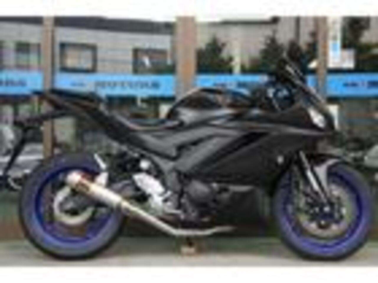 ヤマハ ｙｚｆ ｒ２５ マットブラックカスタム フルエキマフラー ｌｅｄヘッドライト スモークスクリーン ヤマハ B 中古バイク情報はbbb