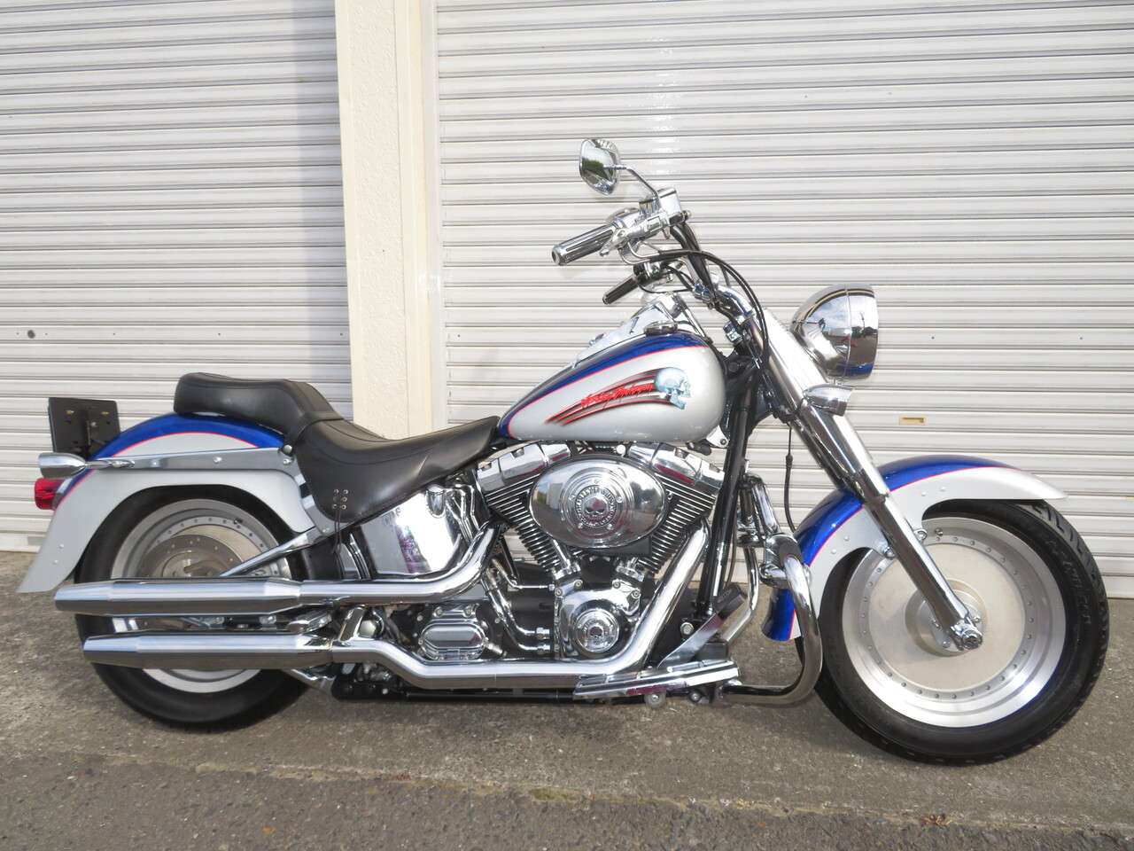Flstf 1450 ファットボーイ Tc キャブ車 06年式 クロームメッキパーツ多数 カスタムペイント Etc付き ソフテイル ローン可能 ハーレーダビッドソン B 中古バイク情報はbbb
