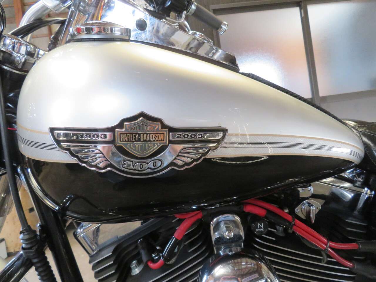 Flstf 1450 ファットボーイ 100周年記念モデル Tc キャブ車 03年式 ソフテイル ハーレーダビッドソン B0680 中古バイク情報はbbb