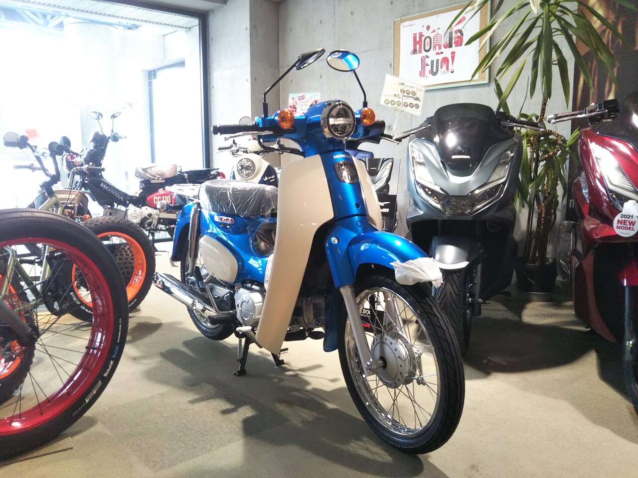 スーパーカブ110 ブルー残り1台 ホンダ B 中古バイク情報はbbb スーパーカブ110 ブルー残り1台 ホンダ B 中古バイク情報はbbb