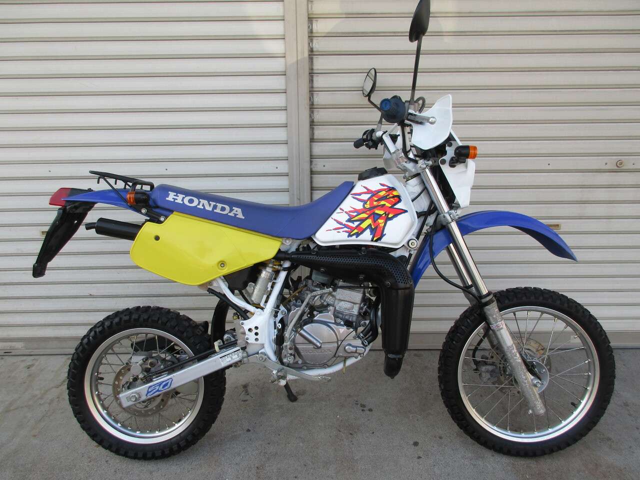 バイク CR80R改 オフ車 フルカスタム 公道仕様 100cc 4スト HE03E 実働車