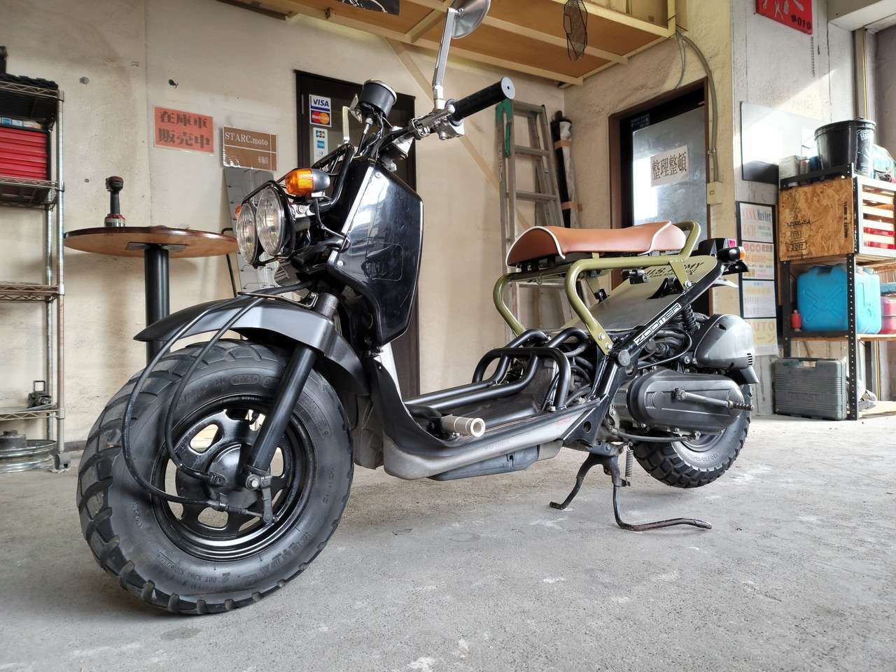 ズーマー ブラック カーキ ホンダ B 中古バイク情報はbbb