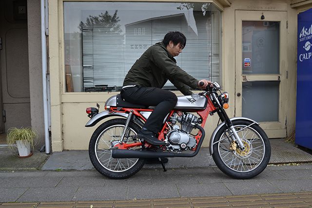 ＡＣＥ１２５にまたがってみました！