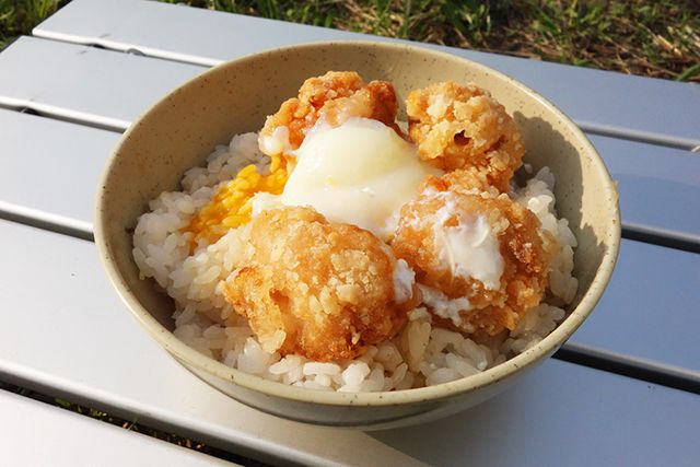 アレンジレシピ　親子丼