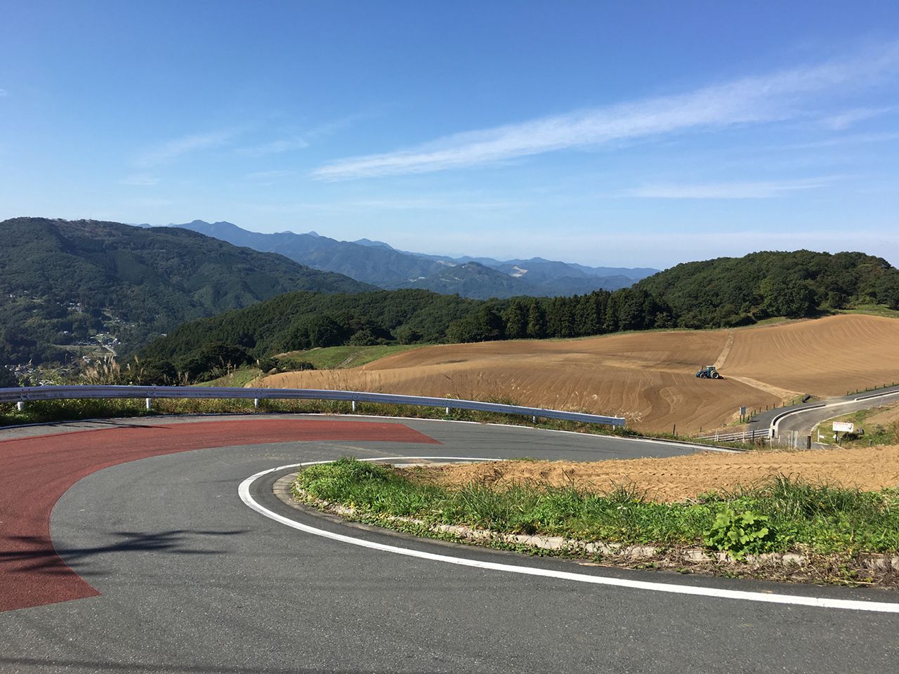 北海道を思わせるような風景