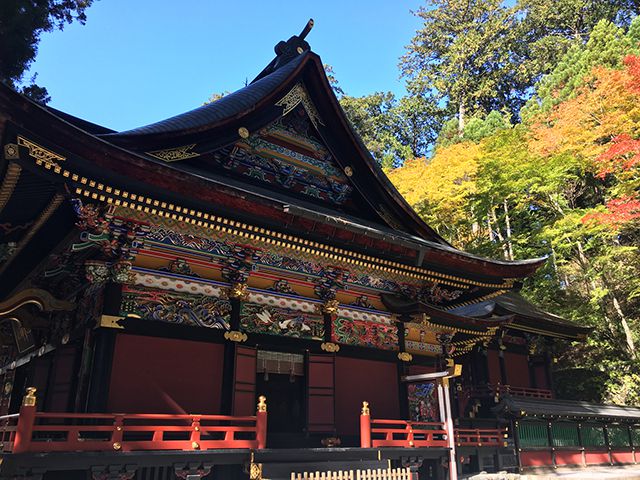 三峯神社の拝殿