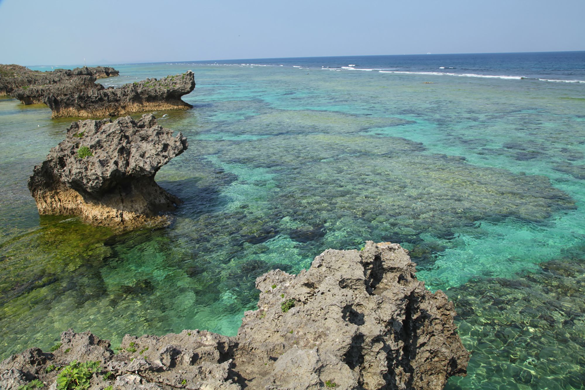 沖縄の海の美しさ