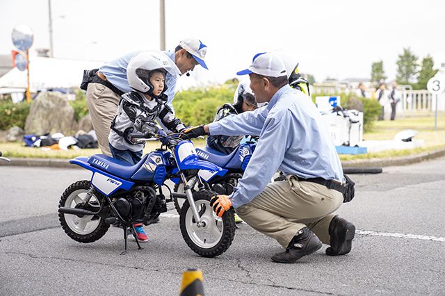 キッズバイク体験教室01（操作の仕方からやさしく教えてもらえます）