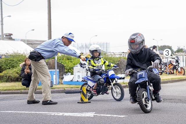 キッズバイク体験教室02（あっという間に乗れるようになりました）