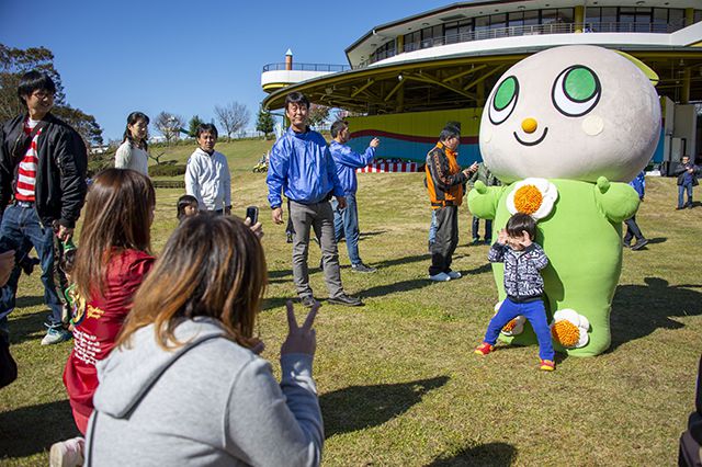 地元のゆるキャラ「ティーナ」