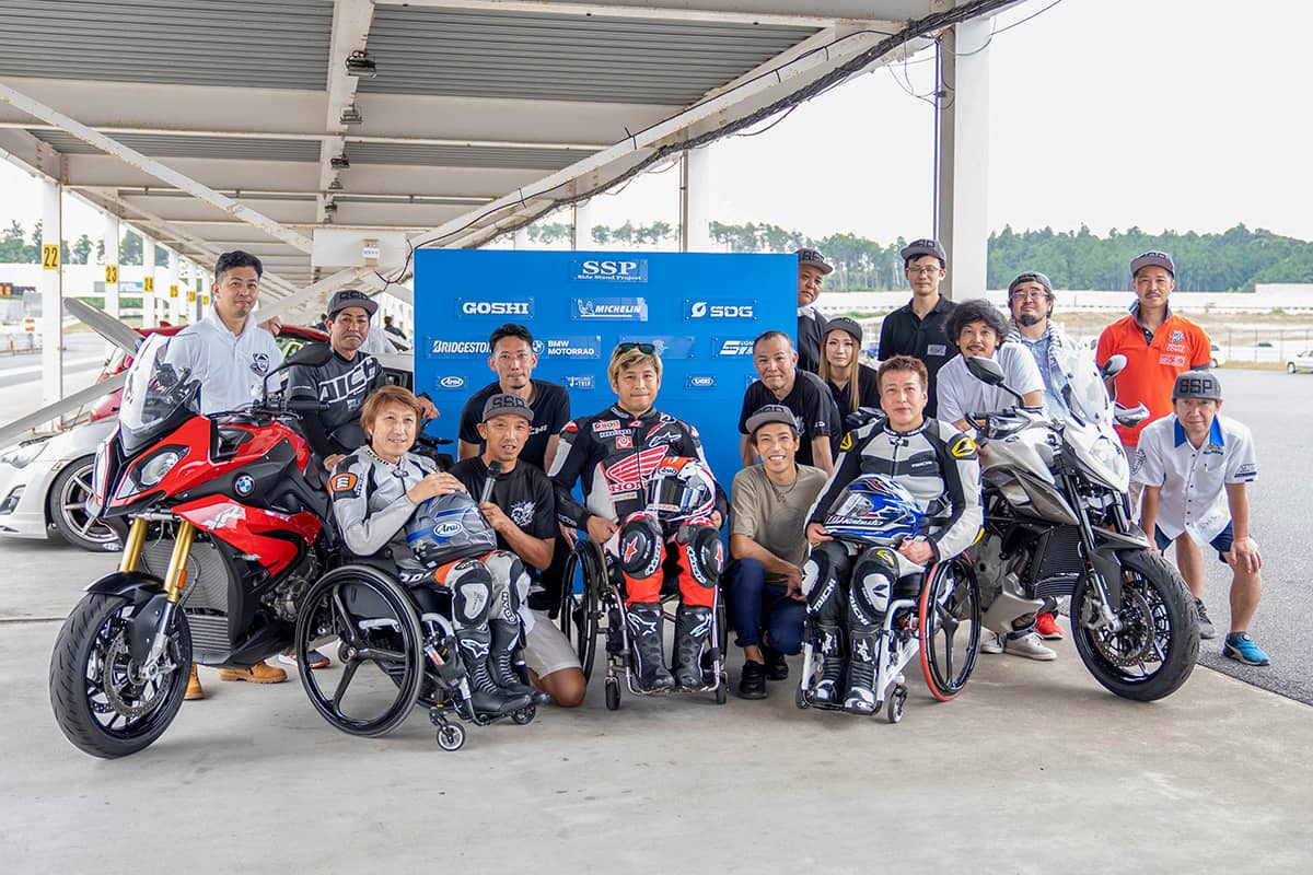 バイクの神様記念撮影