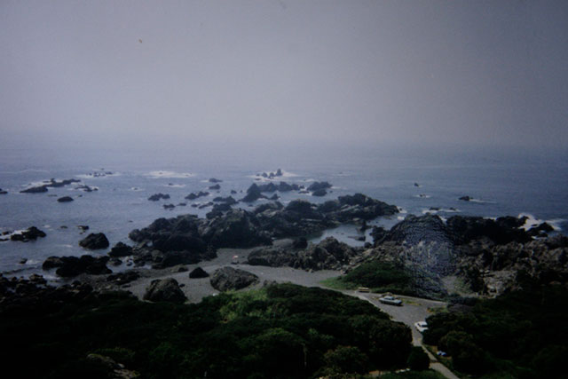 「室戸岬」の風景は30年経ったいまでもほとんど変わっていない。