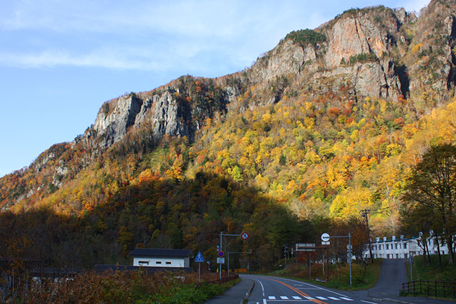 層雲峡国道