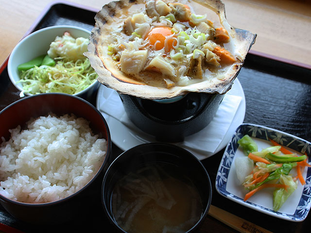 味噌貝焼き定食