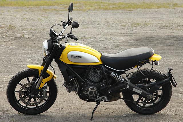 Ducati Scrambler　左