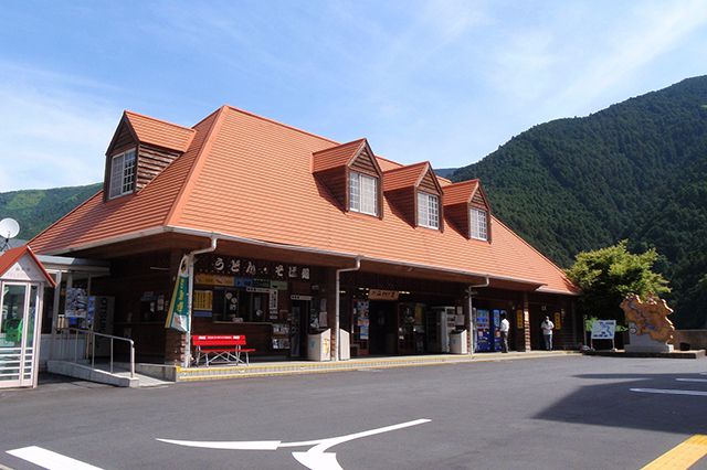 道の駅・杉の湯川上