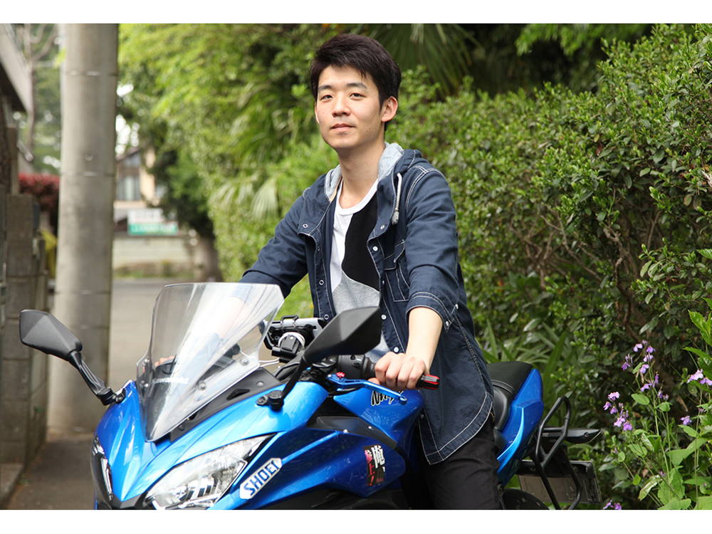 KAWASAKI Ninja650と寺嶋良浩さん