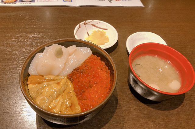 北海道で食べた海鮮はおいしかった