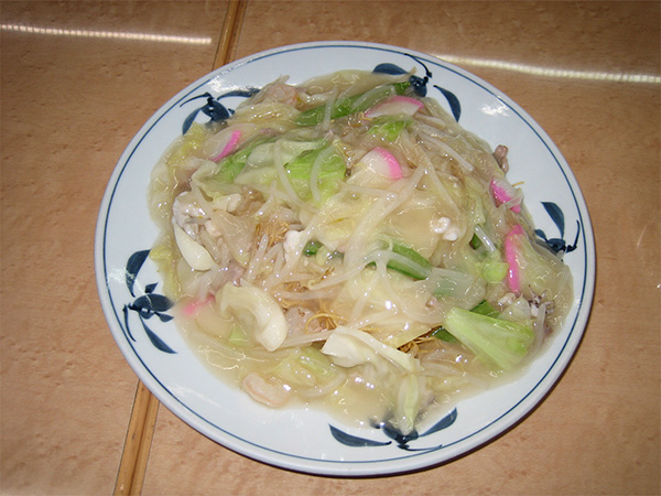 本場長崎の　皿うどん