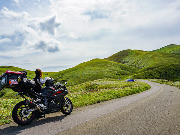 自分のスタイルでバイクも旅も楽しむ