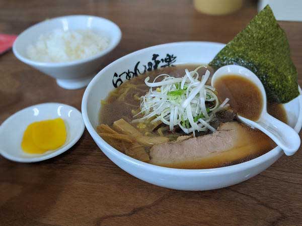 利尻島で食べた焼きラーメン