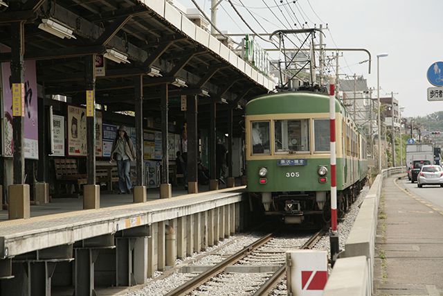 江ノ電が走る風景