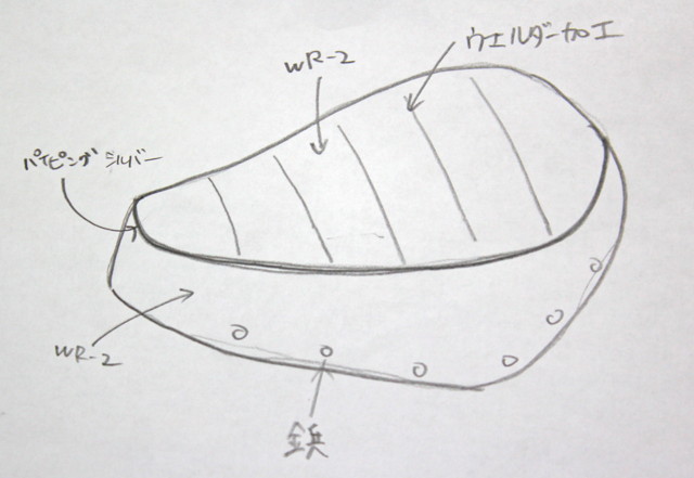 シートのイメージスケッチ