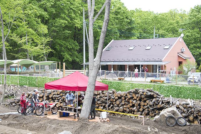 水分補給にも気配りされています