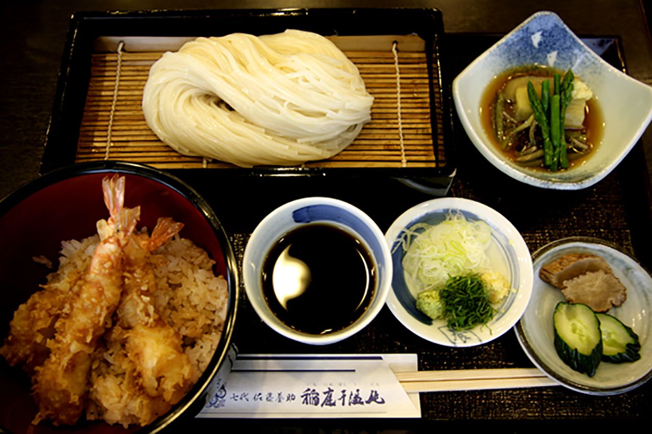 天丼海老セット