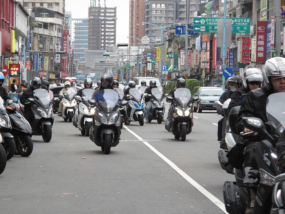 ライダー達が集結