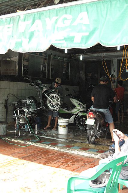 洗車専門店